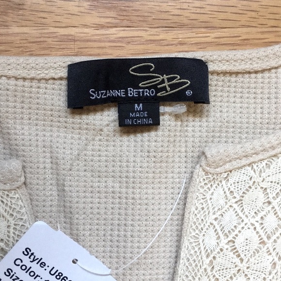 NWT, Suzanne Betro Top - Picture 6 of 7